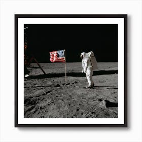 Astronaut Edwin E 2 Art Print