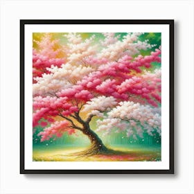 Cherry Blossom Tree 2 Art Print