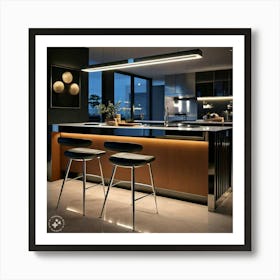 Modern Kitchen 4 Art Print