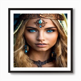 Egyptian Beauty Art Print