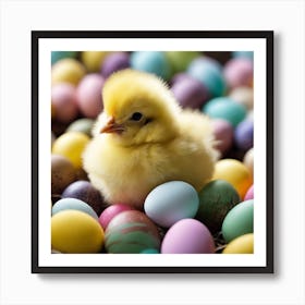 Easter Chick 4 Art Print