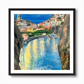 Amalfi Coast Art Print