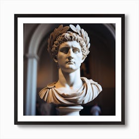 Bust Of Adrian Art Print