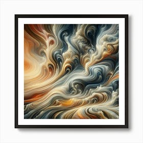 Abstract Painting 107 Art Print