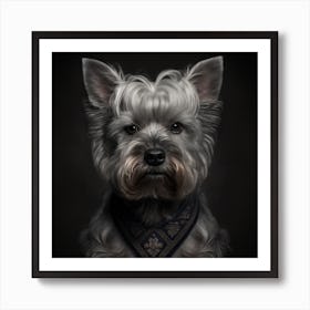 Portrait Of A Dog 13 Art Print