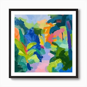 Colourful Gardens Missouri Botanical Garden Usa 2 Art Print