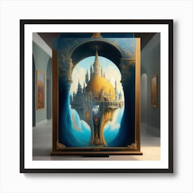 Castle In The Sky 1 Art Print