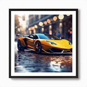 Lamborghini 163 Art Print