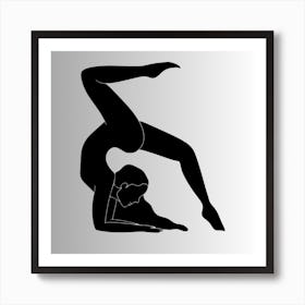 Acrobatics Art Print