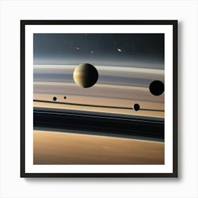 Saturn 6 Art Print