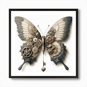 Dead Butterfly Art 1 Art Print