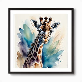 Giraffe Art Print