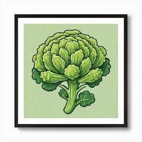 Broccoli 6 Art Print