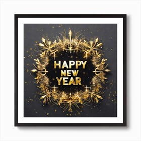 Happy New Year 21 Art Print