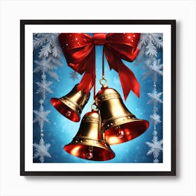 Christmas Bells Art Print