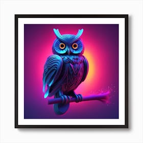 Owl Art Art Print