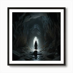 Spirit In A Cave Art Print