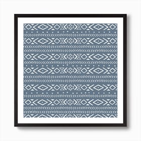 Boho Blue Art Print