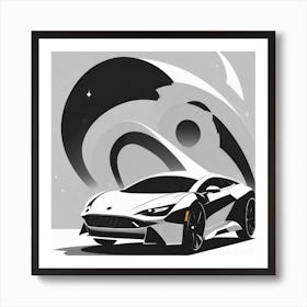 Lamborghini 9 Art Print