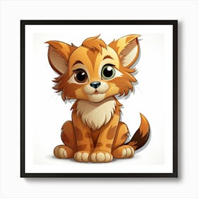 Cute Kitten 13 Art Print