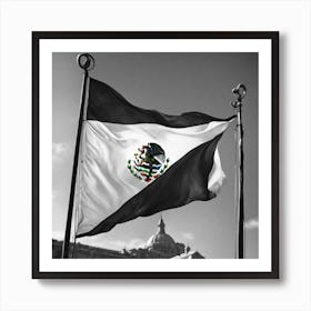 Mexico Flag 8 Art Print