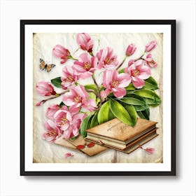 Magnolia Blossoms Art Print