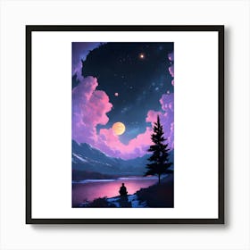 Night Sky Art Print