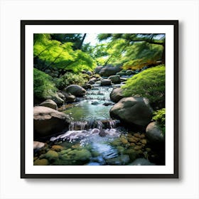 Japanese Garden 2 Art Print