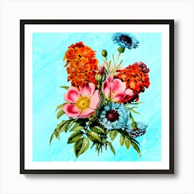 Bouquet Of Flowers 10 Art Print