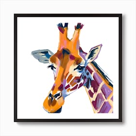 Giraffe 08 1 Art Print