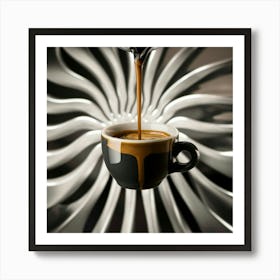 Coffee Pouring 39 Art Print