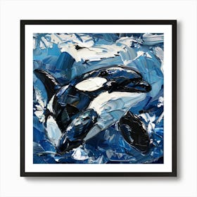 Orca Whale 1 Art Print