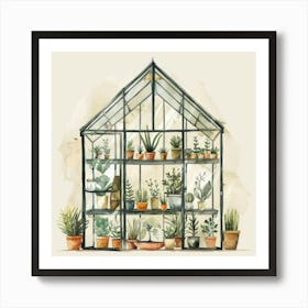 Greenhouse 10 Art Print