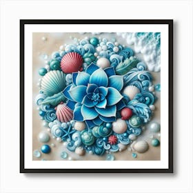 Sand Art Art Print