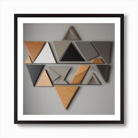 Geometric Wall Art 1 Poster