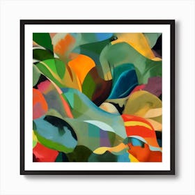 Abstract Painting 4 Art Print