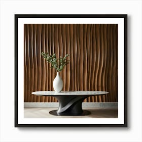 Wavy Wall 22 Art Print