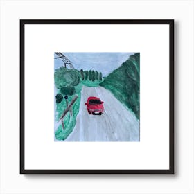 The Highway Art Print