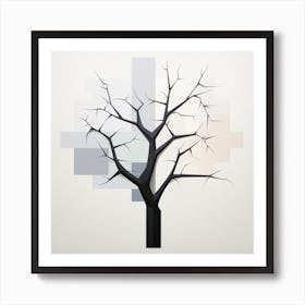 Abstract Tree 2 Art Print