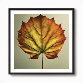 Autumn Leaf 15 Art Print