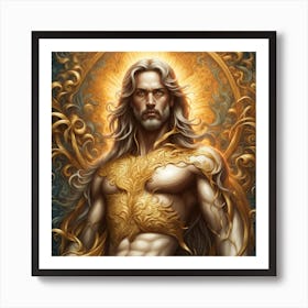 Aphrodite God Art Print