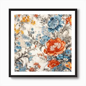 Floral Pattern Art Print