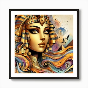 Egyptian Woman 35 Art Print