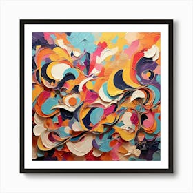 Abstract Abstract Painting 11 Art Print