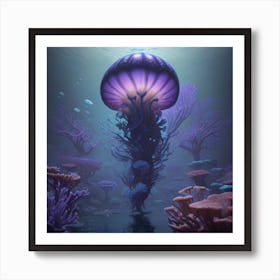 Jellyfish Art Print