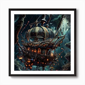 Ship Of The Dead Art Print