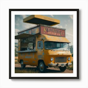 Food Truck 3 Art Print