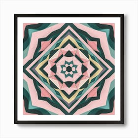 Abstract Mandala 2 Art Print