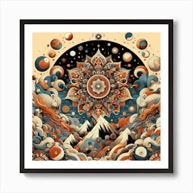 Psychedelic Art Art Print