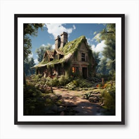 House In The Woods 2 Art Print